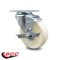 Service Caster 4 Inch Nylon Wheel Swivel Top Plate Caster with Brake SCC-20S414-NYS-TLB-TP2 - alternate 6